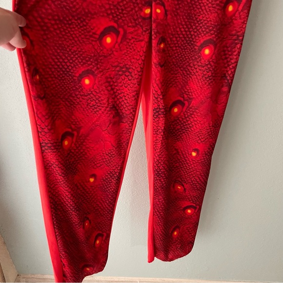 Hyde & Eek! | Red Dragon Overall Bodysuit Kids Halloween Costume - Picture 5 of 14